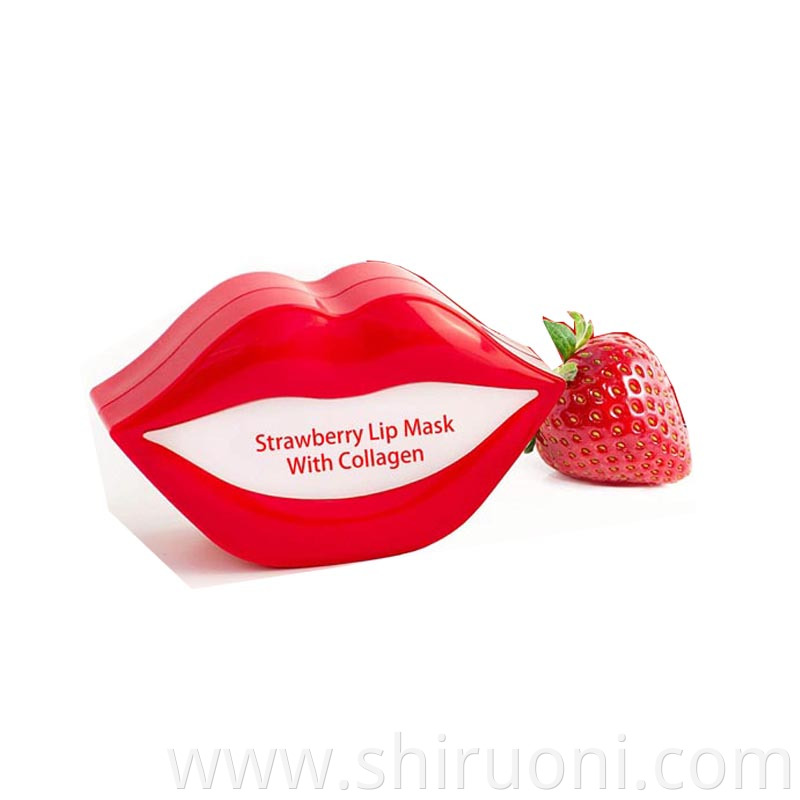 Strawberry lip mask private label